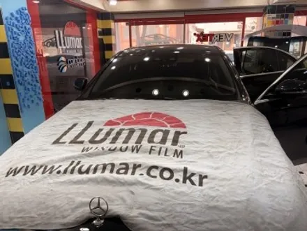 벤츠 e-class 버텍스900-700 조합 전체 수원썬팅 재시공 추천 가이드~!! 카스페이스 수원청명점 / 수원 영통동