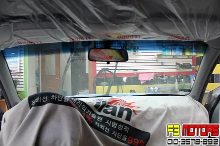 루마썬팅으로 전면썬팅//열차단썬팅으로 운전의 편한함을~~!! / 수원 영통동