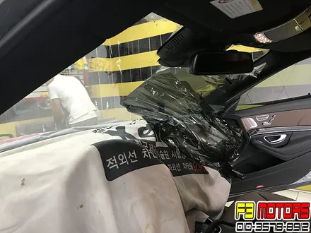 벤츠 뉴S-class 350d 전면 루마썬팅으로 재시공하러 수원청명점으로 GoGo~! 수원썬팅 / 수원 영통동