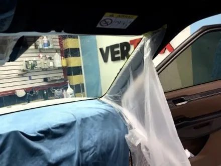 EV9 전면 버텍스900 40% 썬팅 카스페이스 수원청명점 전면썬팅 시공후기~!! / 수원 영통동