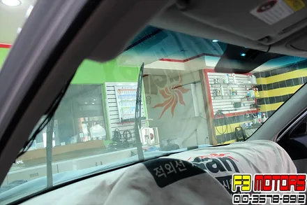 NF소나타 전파방해없는 비금속 루마썬팅으로 재시공합니다. / 수원 영통동