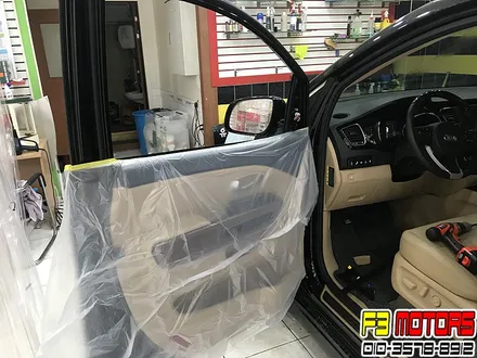 올뉴카니발 영맨표썬팅제거 후 전체 수원루마썬팅으로 재시공~!! / 수원 영통동