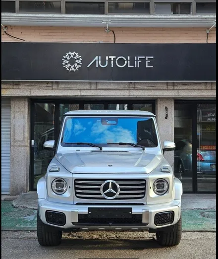 벤츠 G400D 전동사이드스텝과 검정유광휠 / 광진, 송파, 성동, 강남