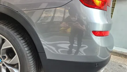 중랑구 외형복원 사고수리 판금도색 작업 / BMW x3 3시리즈 범퍼부분도색 / 광진, 송파, 성동, 강남