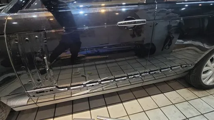랜드로버 레인지로버 보그 사이드벤트 교체 / 도색 작업 사이드라인 / 광진, 송파, 성동, 강남