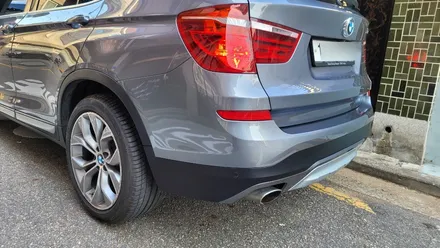 중랑구 외형복원 사고수리 판금도색 작업 / BMW x3 3시리즈 범퍼부분도색 / 광진, 송파, 성동, 강남