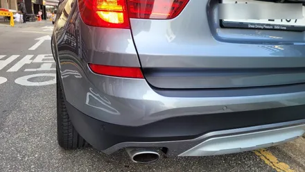 중랑구 외형복원 사고수리 판금도색 작업 / BMW x3 3시리즈 범퍼부분도색 / 광진, 송파, 성동, 강남