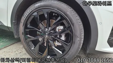 4세대 쏘렌토 휠도색 MQ4 블랙유광 시공기 [소렌토][쏘렌토] / 광진, 송파, 성동, 강남