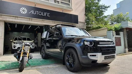 랜드로버 디펜더 블랙팩 ! 역시 정통 오프로더!! / 광진, 송파, 성동, 강남
