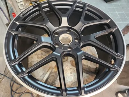 G63 지바겐 에디션 투톤휠복원 , 투톤휠도색 295 40 22 스콜피온제로(휠수리) / 벤츠 / G-클래스(G바겐) / 서울 광진구