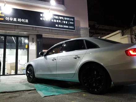 자동차 휠도색 비용, 아우디A4 검정유광 작업 / 광진, 송파, 성동, 강남
