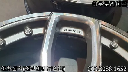 랜드로버 레인지로버스포츠 칸디자인 600LE 휠도색 휠복원 !! / 광진, 송파, 성동, 강남