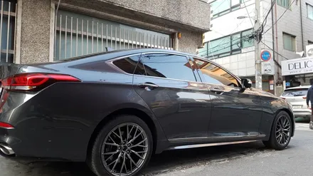 자동차 휠복원 비용 G80 스포츠 스퍼터링휠! / 광진, 송파, 성동, 강남