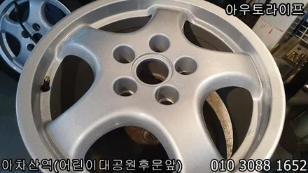구형 포르쉐 964 휠복원과 캘리퍼도색 작업~! / 광진, 송파, 성동, 강남