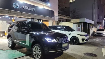 랜드로버 레인지로버 보그 사이드벤트 교체 / 도색 작업 사이드라인 / 광진, 송파, 성동, 강남