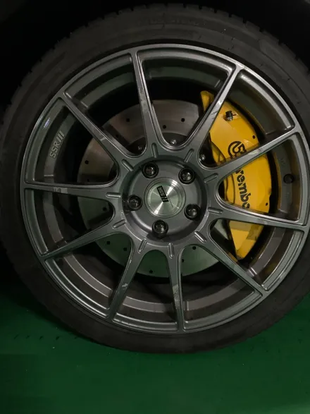 SSR gtx-01 휠복원, 자동차 휠 긁힘... 다크실버 색상 / 광진, 송파, 성동, 강남