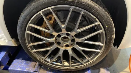 벤츠 AMG 투톤 무광 휠도색, AMG 라면 꼭 가져야죠. / 광진, 송파, 성동, 강남