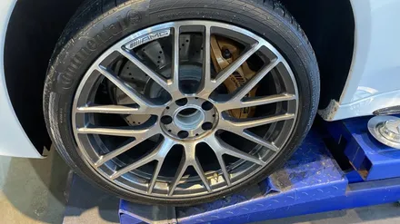 벤츠 AMG 투톤 무광 휠도색, AMG 라면 꼭 가져야죠. / 광진, 송파, 성동, 강남