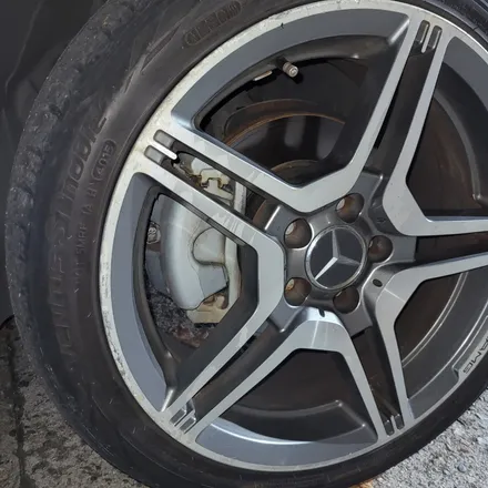 벤츠 휠복원  e클래스 CLS63AMG 카피휠 다이아몬드컷팅! 대리운전 사고처리 사고수리 / 광진, 송파, 성동, 강남