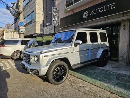 벤츠 G400D 전동사이드스텝과 검정유광휠 / 광진, 송파, 성동, 강남