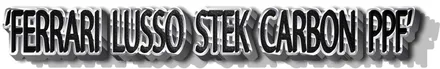 카본옵션 대신 리얼 카본PPF, 강남PPF 페라리 GTC4 루쏘 STEK 카본PPF / 강남구 논현동