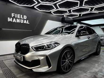 서초랩핑 BMW M135i 이노즈텍 메탈릭실버 전체랩핑 / 강남구 논현동