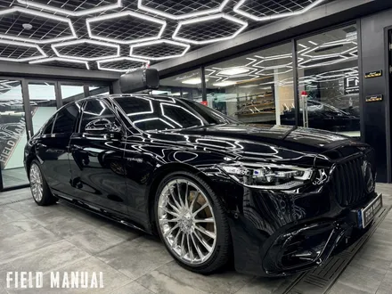 강남구랩핑 2024 벤츠 S63 AMG 전체 크롬딜리트 랩핑 / 강남구 논현동