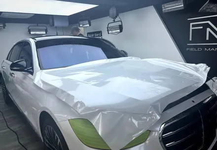 건대랩핑 벤츠 S580 CYS 유광 화이트 전체랩핑 / 강남구 논현동