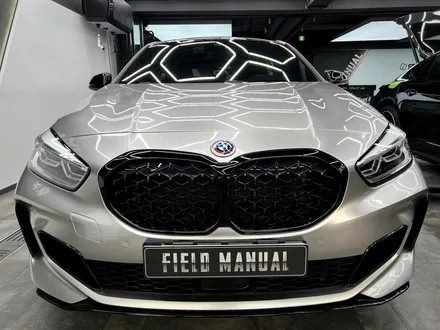 서초랩핑 BMW M135i 이노즈텍 메탈릭실버 전체랩핑 / 강남구 논현동