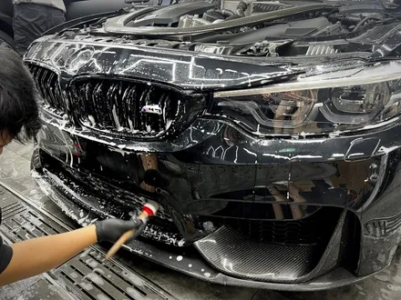 서초랩핑 BMW M3 이노즈텍 메탈릭실버 전체랩핑 / 강남구 논현동