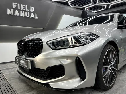 서초랩핑 BMW M135i 이노즈텍 메탈릭실버 전체랩핑 / 강남구 논현동