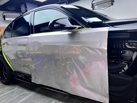 서초랩핑 BMW M3 이노즈텍 메탈릭실버 전체랩핑 / 강남구 논현동