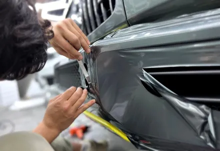 압구정랩핑 벤츠 G63 AMG 메탈릭그레이 랩핑 / 강남구 논현동