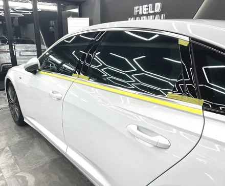 삼성동랩핑 아우디A6 블랙포인트부분랩핑 + PPF / 강남구 논현동