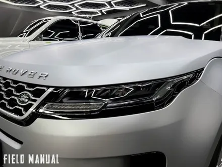 송파랩핑 레인지로버 이보크 \'프로즌실버\' 무광 전체랩핑 / 강남구 논현동