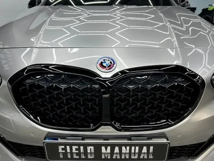 서초랩핑 BMW M135i 이노즈텍 메탈릭실버 전체랩핑 / 강남구 논현동
