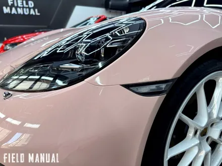 포르쉐 카이맨 GTS 연핑크 랩핑🌸 봄맞이 화사한 사쿠라 컬러와 스타일에디션 데칼 / 강남구 논현동