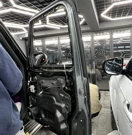 압구정랩핑 벤츠 G63 AMG 메탈릭그레이 랩핑 / 강남구 논현동