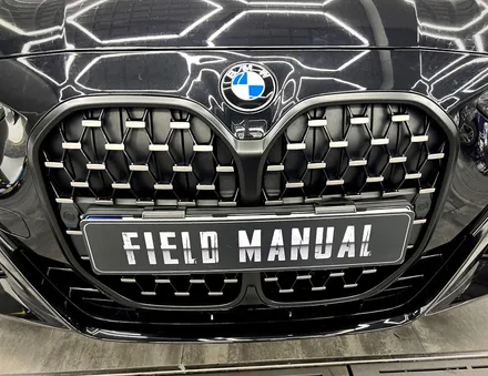 건대랩핑 BMW 4시리즈 그릴 크롬딜리트 부분랩핑 / 강남구 논현동