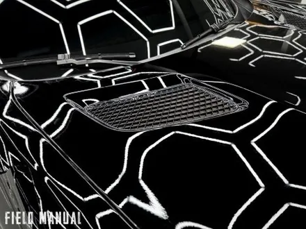 올블랙 벤츠 AMG GT. 전체 블랙PPF + 리어 옐로우 데칼 포인트 / 강남구 논현동