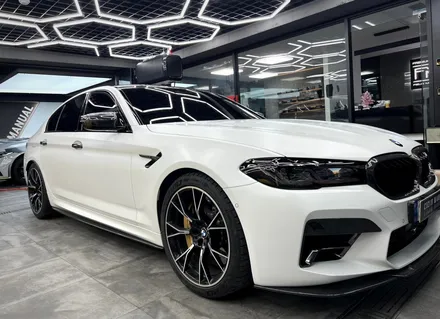 강남PPF BMW M5 STEK 다이노매트 전체 무광PPF, STEK 카본PPF, STEK 라이트PPF 시공 / 강남구 논현동