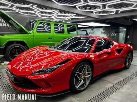 강남 논현동랩핑 페라리 F8 스파이더 화이트 전체랩핑, 라인 데칼 / 강남구 논현동