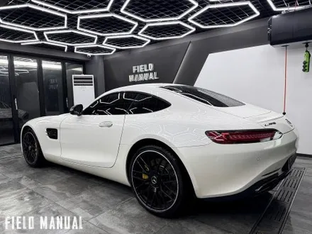 올블랙 벤츠 AMG GT. 전체 블랙PPF + 리어 옐로우 데칼 포인트 / 강남구 논현동