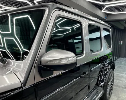 논현동랩핑 벤츠 G63 AMG 이노즈텍 투톤랩핑 / 강남구 논현동