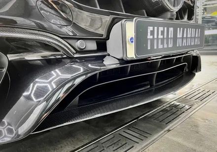 강남랩핑 벤츠 E63 크롬딜리트 랩핑? no 블랙PPF 카본PPF !! / 강남구 논현동