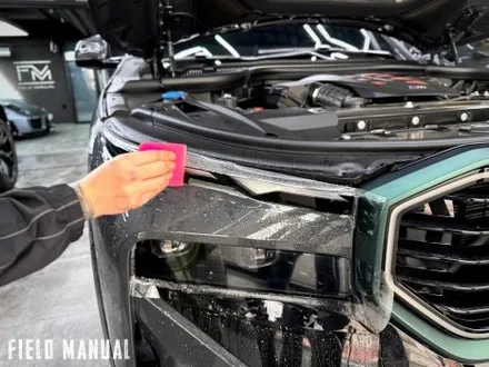 BMW XM 컬러PPF 포인트 시공｜한정판 레이블 레드, 매트그린으로 새롭게 재해석 / 강남구 논현동