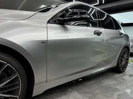 서초랩핑 BMW M135i 이노즈텍 메탈릭실버 전체랩핑 / 강남구 논현동