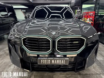 BMW XM 컬러PPF 포인트 시공｜한정판 레이블 레드, 매트그린으로 새롭게 재해석 / 강남구 논현동
