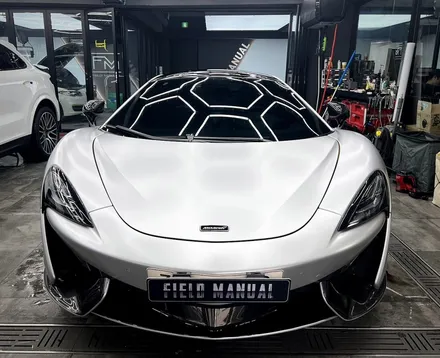 강남랩핑 맥라렌 570s 사이드미러 부분랩핑, 다이노쉴드 PPF / 강남구 논현동