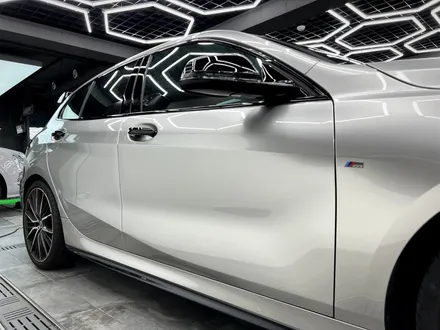 서초랩핑 BMW M135i 이노즈텍 메탈릭실버 전체랩핑 / 강남구 논현동